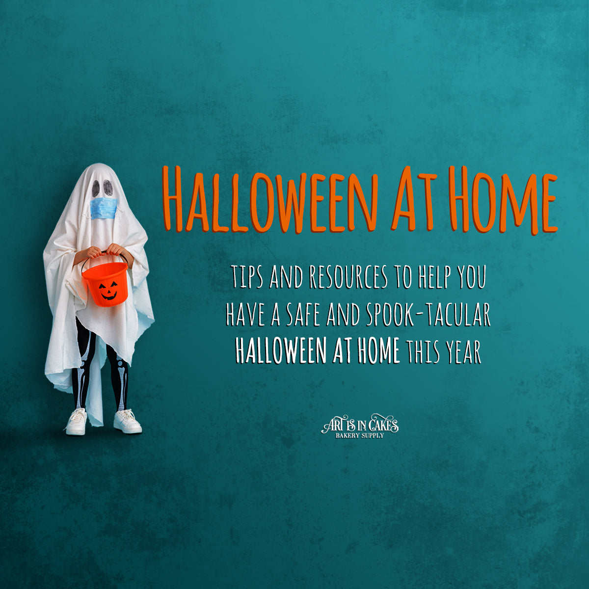 How to Celebrate Halloween at Home During Quarantine - Art Is In Cakes, Bakery Supply