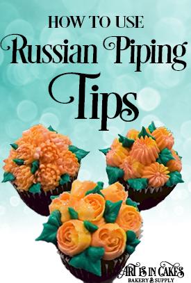 How to create flower designs with Russian Piping Tips - A new tutorial on Vimeo on Demand - Art Is In Cakes, Bakery Supply
