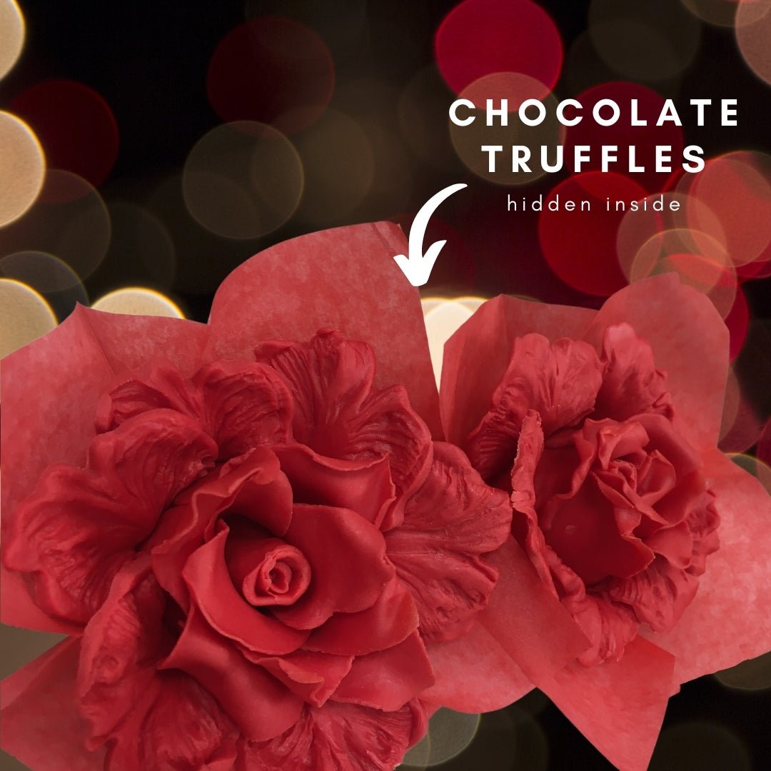 How to disguise chocolate truffles as chocolate roses! - Art Is In Cakes, Bakery Supply