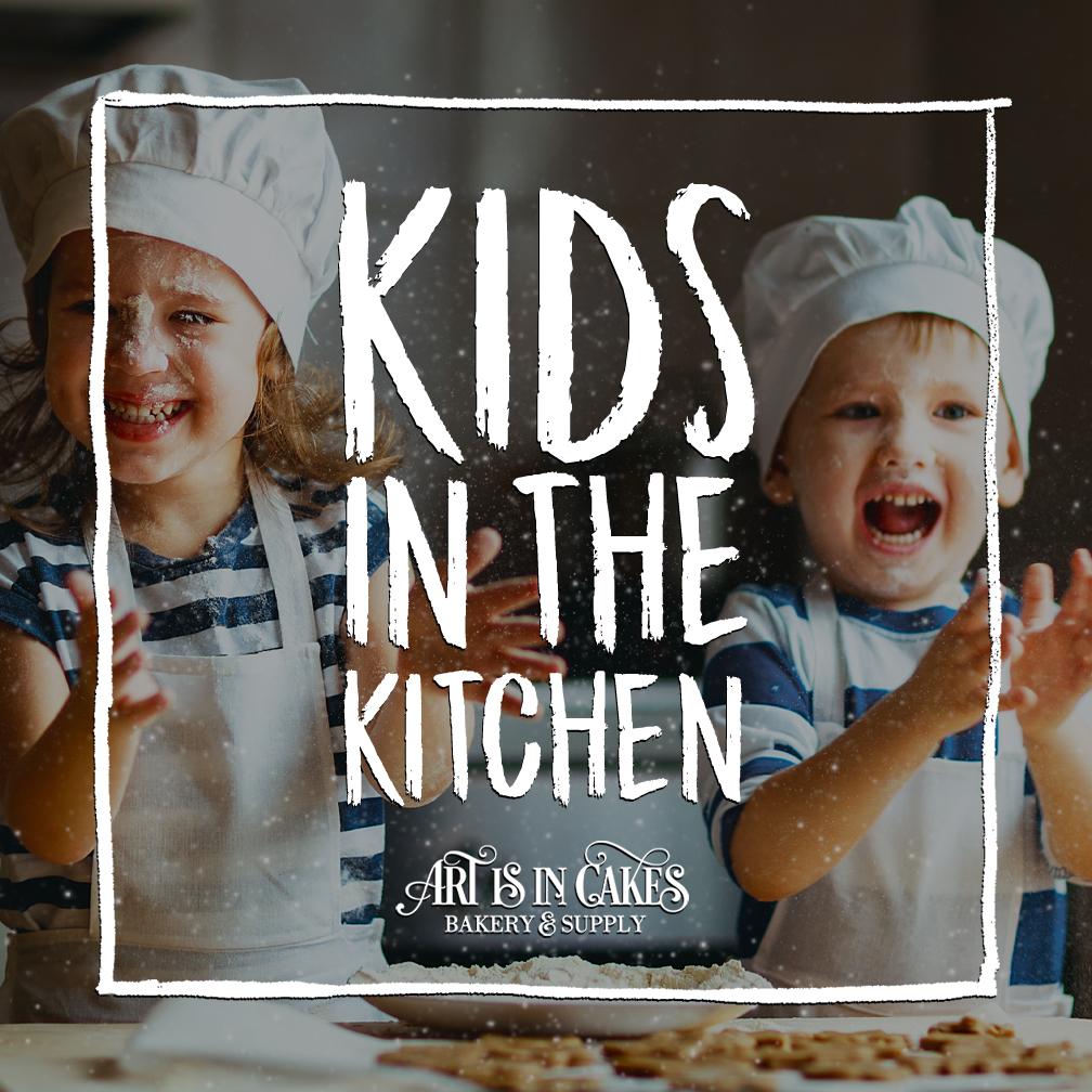 New This Week - Kids in the Kitchen - Art Is In Cakes, Bakery Supply