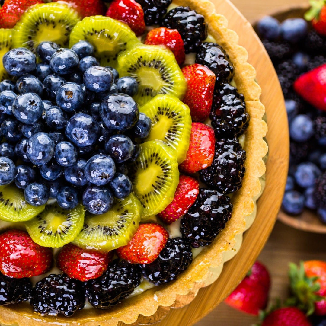 Why you should glaze those fruit tarts...plus easy glaze recipe inside. - Art Is In Cakes, Bakery Supply